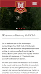 Mobile Screenshot of henburygolfclub.co.uk